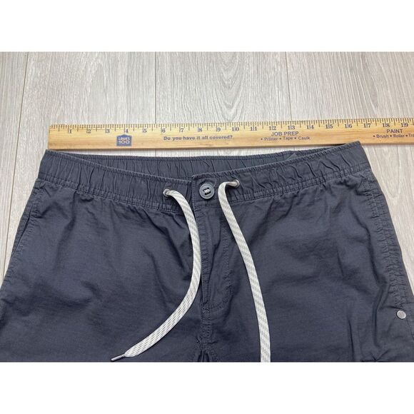 Vuori Pants Men Large Gray‎ Ripstop DuraTerra Climbing Outdoor Drawstring Hike - Picture 5 of 10